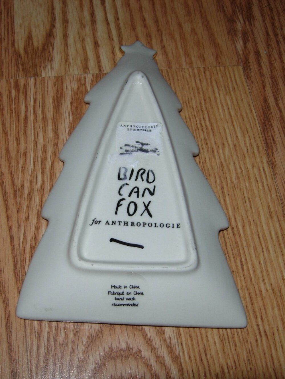 Bird Can Fox by Anthropologie NOEL Christmas Tree Trinket Dish - Picture 4 of 4
